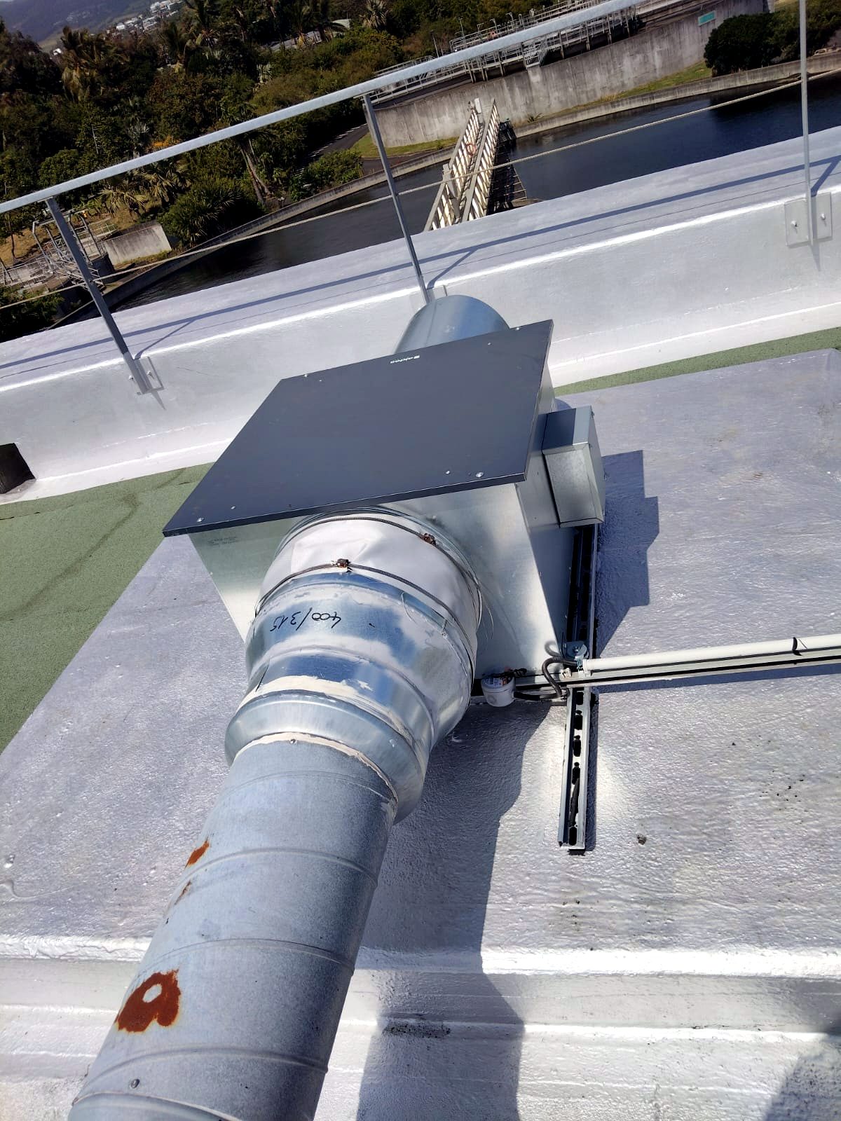 Sortie de ventilation en toiture